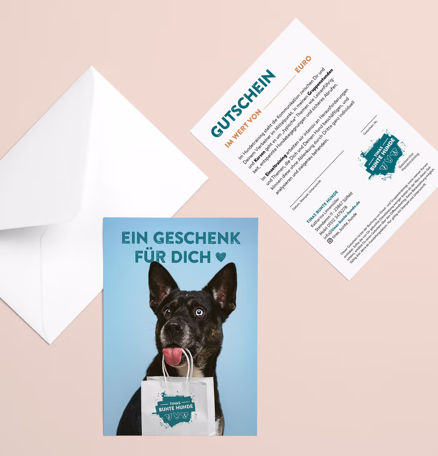 Gutschein von Tinas bunte Hunde